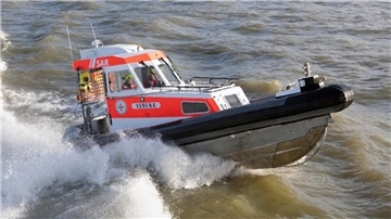 Das Tochterboot "Verena" des Seenotrettungskreuzers "Hermann Marwede" kam bei der Rettungsaktion zum Einsatz