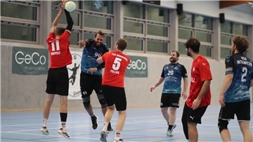 Handballspiel HSG Unterweser gegen TSV Altenwalde II