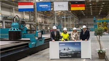 Fregatten-Projekt „auf dem Prüfstand“ – lange Verzögerung Das Vorhaben im Umfang von bis zu zehn Milliarden Euro ist ein zentrales Rüstungsprojekt für die Deutsche Marine. (Archivbild)