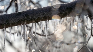 Das Wetter der kommenden Tage wird neben tauendem Schnee und Eis auch von einem neuen Sturmtief beeinflusst.