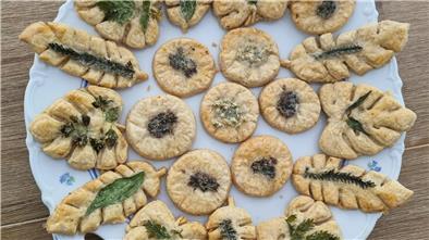 Rezept Kräuterküche pikante Kekse