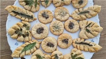 Rezept Kräuterküche pikante Kekse