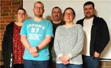 Carina Baake, Lasse Bengt Baake, Sascha Baake, Cornelia Gerdes-Krause und Johann Ulrich
