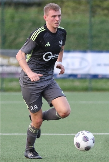 Bjarne Böger spielt Fußball