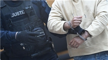 Der Angeklagte soll während der Ausschreitungen unter anderem einen mehr als drei Kilogramm schweren Pflasterstein geworfen haben.