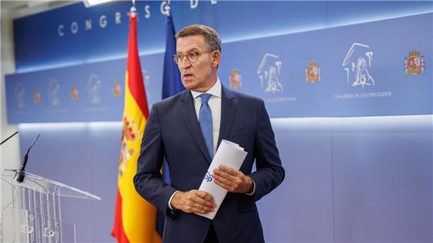 Spanien: Abstimmung über neue Regierung erst Ende September Der bisherige Oppositionsführer Alberto Núñez Feijóo