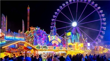 Der Bremer Freimarkt wird mit einer traditionellen Zeremonie „beerdigt“. (Archivfoto)