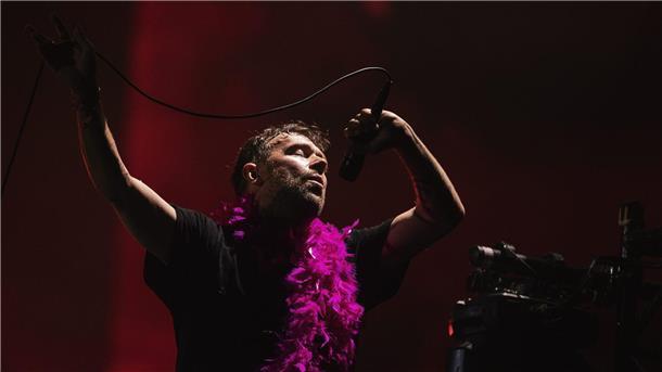 Gorillaz-Album webt Geschichten  Der Brite Damon Albarn steckt hinter der virtuellen Band Gorillaz.