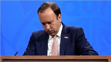 Der britische Ex-Gesundheitsminister Matt Hancock ist schon öfter wegen seines Verhaltens negativ aufgefallen.