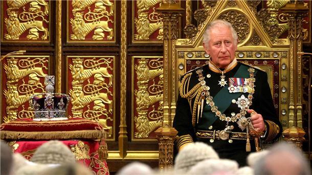 Krönung von König Charles III. am 6. Mai in London Der britische König Charles III. wird am 6. Mai 2023 in London gekrönt.