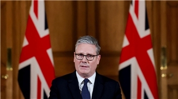 Der britische Premier Keir Starmer will Medienberichten zufolge die Anerkennung eines Staats Palästina verkünden. (Archivfoto)