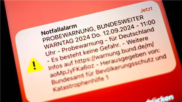 Der bundesweite Warntag findet jedes Jahr am zweiten Donnerstag im September statt.