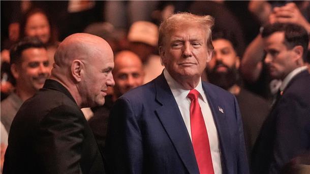 Frauen-Fest statt männliche Muskelspiele Der Chef der Kampfsport-Organisation UFC, Dana White, hält zu Trump. (Archivbild)