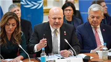 Der Chefankläger am Internationalen Strafgerichtshof, Karim Khan, sendet eine Warnung.