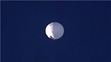 Der chinesische Ballon soll Daten über US-Militärstandorte gesammelt haben.