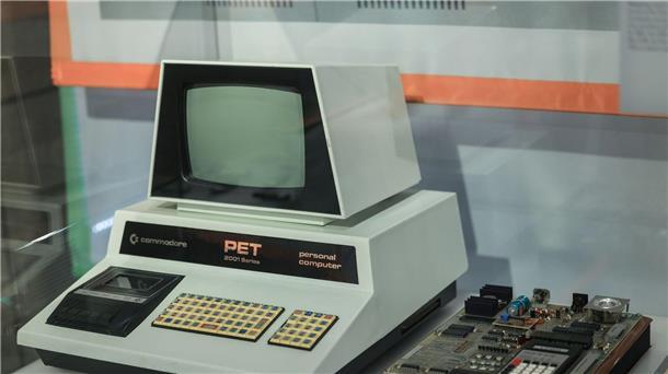 Der Commodore Lerncomputer PET.