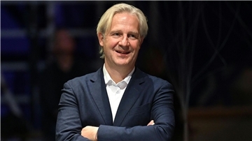 Der designierte Burgtheaterdirektor Stefan Bachmann in Wien.