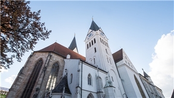 Der Dom im bayerischen Eichstätt.