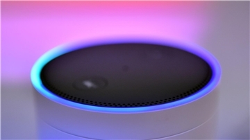 Der Echo-Lautsprecher von Amazon.