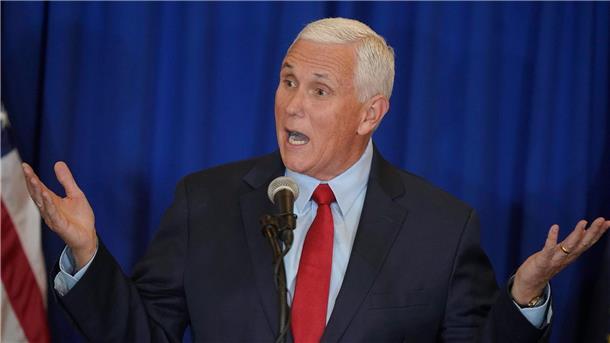 Der ehemalige US-Vizepräsident Mike Pence könnte in den Ermittlungen gegen Donald Trump aussagen.