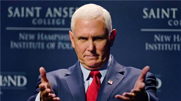 Der ehemalige US-Vizepräsident Mike Pence von den Republikanern.