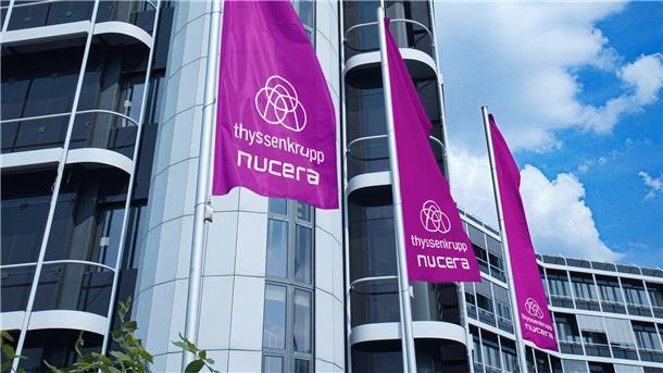 Thyssenkrupp: Börsengang von Wasserstoff-Tochter im Sommer Der Erlös des Nucera-Börsengangs soll zum Ausbau des Geschäfts mit der alkalischen Wasserelektrolyse verwendet werden.