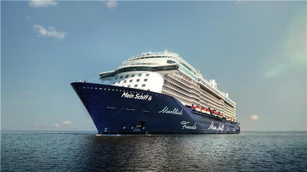 Der erwartete Anlauf der „Mein Schiff 6“ in Cuxhaven ist ausgesetzt worden.