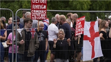 Der Fall eines Asylbewerbers, der eine 14-Jährige im englischen Epping belästigte, wurde zum Anlass für wochenlange Proteste. (Archivfoto) 