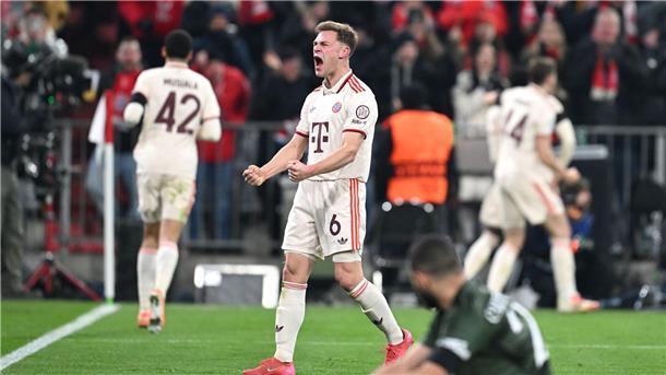 Bayer oder Atlético? FCB-Sportboss Eberl hat eine Präferenz Der FC Bayern rettet sich ins Achtelfinale.
