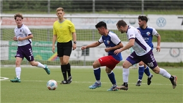 Fußballspiel des 1. FC Nordenham gegen TV Jahn Delmenhorst