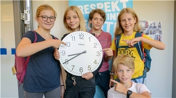 Der Fernsehsender Kika hat eine Umfrage zum idealen Unterrichtsstart unter Schülern gemacht.