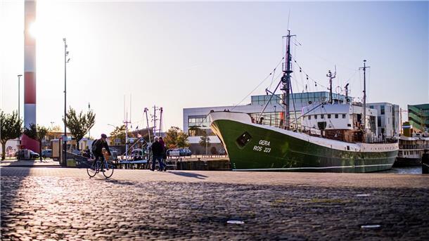 Der Fischereihafen in Bremerhaven ist das das Ziel der Sternfahrt im Cuxland. 
