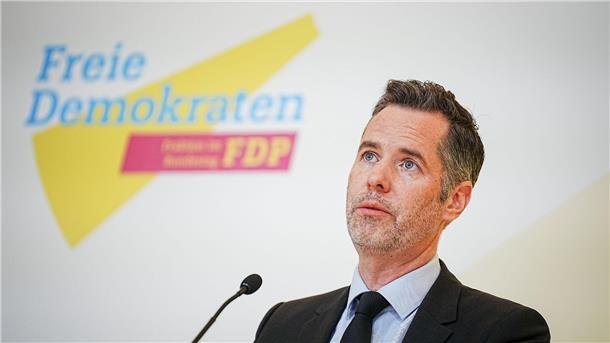 FDP-Fraktionschef fordert: Keine Wehrpflicht-Debatte Der Fraktionsvorsitzende der FDP-Bundestagsfraktion: Christian Dürr.