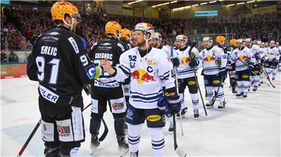 Der Frust über das erstmalige Aus im Halbfinale sitzt beim Titelverteidiger tief, aber der EHC Red Bull München zeigt Größe in der Niederlage.