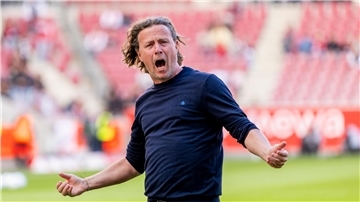 Der FSV Mainz 05 um Trainer Bo Henriksen trifft in den Playoffs der Conference League auf Rosenborg Trondheim aus Norwegen oder den schwedischen Club Hammarby IF.