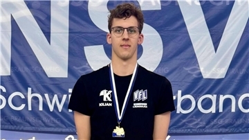Schwimmer Kilian Rosenboh