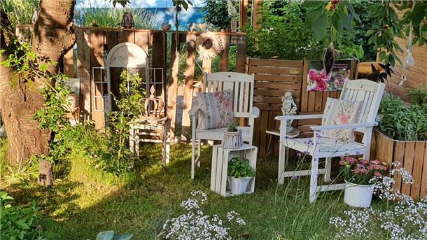 Einladung für Gartenfreunde im Kreis Rotenburg Der Garten von Familie Schmidt in Hemslingen.