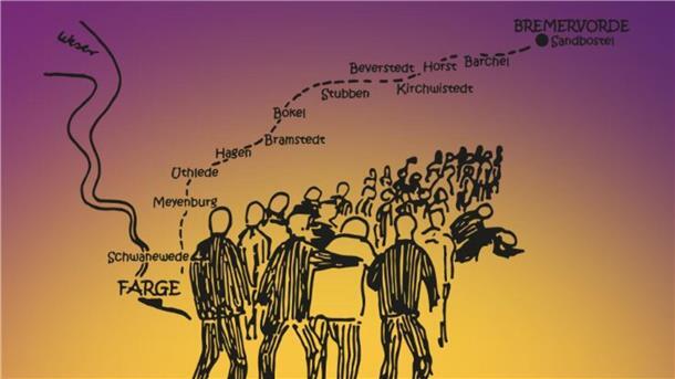 Der Gedenkmarsch steht unter dem Motto "steps to remember".