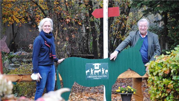 Der gemeinnützige Landpark Lauenbrück muss erneut schließen. Parkbetreiber Katharine und Friedrich-Michael von Schiller bedauern das und hoffen weiterhin auf die Unterstützung der Bürger.