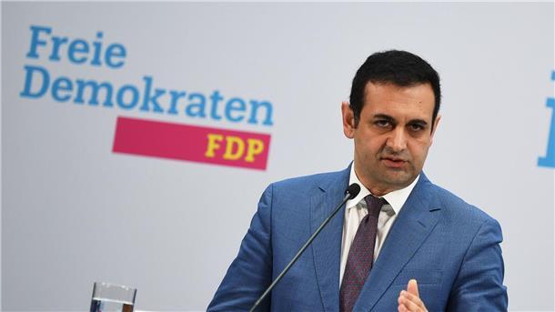 Der Generalsekretär der FDP: Bijan Djir-Sarai.