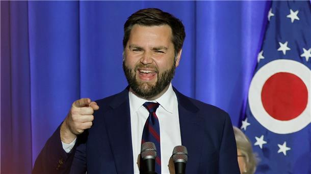 Bestseller-Autor Vance gewinnt Senatssitz in Ohio Der gewählte republikanische US-Senator J.D. Vance während einer Wahlparty in Columbus.