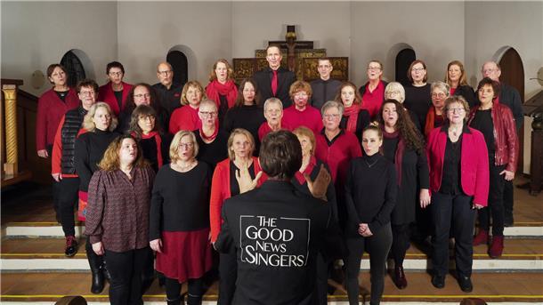 Gospelprojekt in Sittensen: Krönender Höhepunkt ist ein Abschlusskonzert Das Foto zeigt den Gospelchor The Good News Singers aus Fuhlsbüttel.