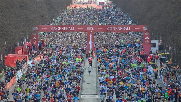 Der Halbmarathon in Berlin gilt als sehr schnelle Strecke.