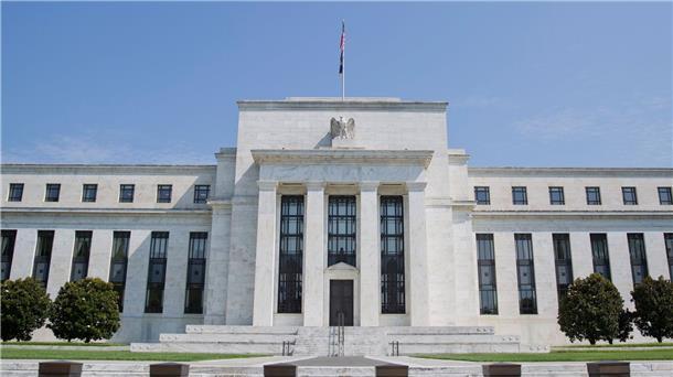 US-Notenbank hebt Leitzins erneut stark an Der Hauptsitz der US-Notenbank Federal Reserve.