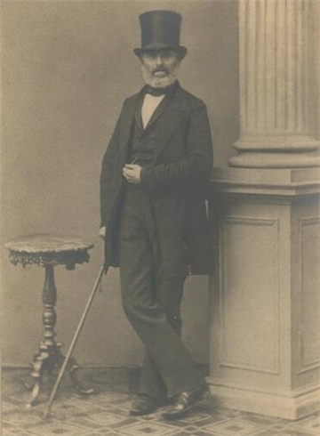 Der Kaufmann Henrich Georg Bruncken trug wesentlich dazu bei, dass der Handelshafen in Fedderwardersiel Mitte der 1850er Jahre seine Blütezeit erlebte.