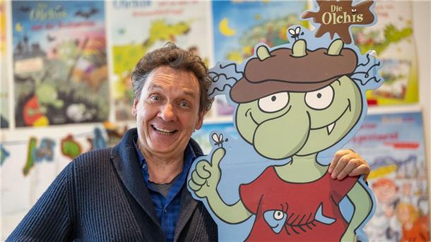 Olchi-Schöpfer Dietl - Krötig und cool zum 70. Geburtstag Der Kinderbuchautor und Illustrator Erhard Dietl ist der Autor der „Olchis“-Bücher.