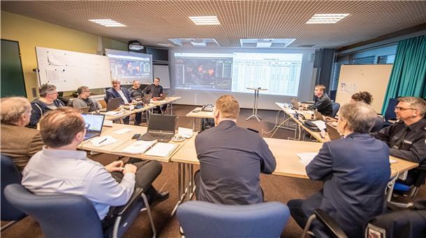 Der Krisenstab der Stadt Bremerhaven tagt zur Ausbreitungsanalyse und Prävention des Corona-Virus.