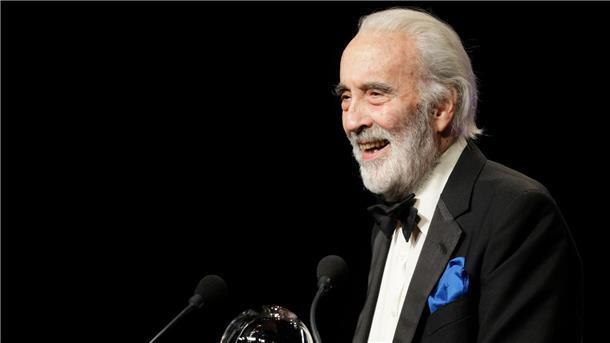 Der legendäre Dracula-Darsteller Christopher Lee (1922-2015) im Jahr 2010 in Bochum. (Archivbild)