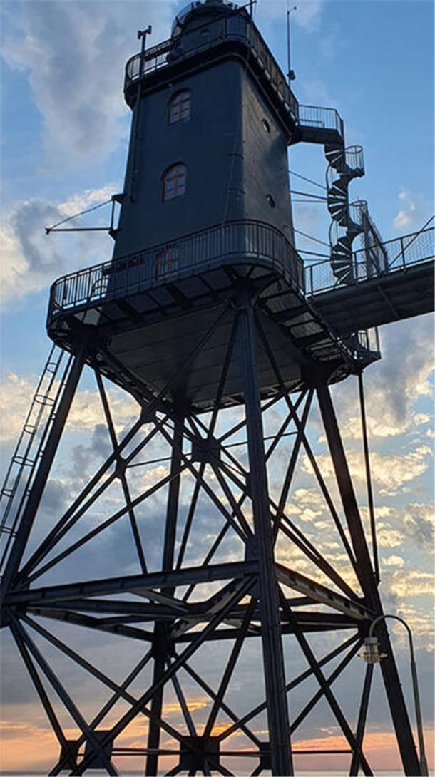 Der Leuchtturm Obereversand