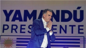 Der Linkspolitiker Orsi gewinnt die Präsidentenwahl in Uruguay in der zweiten Runde. 